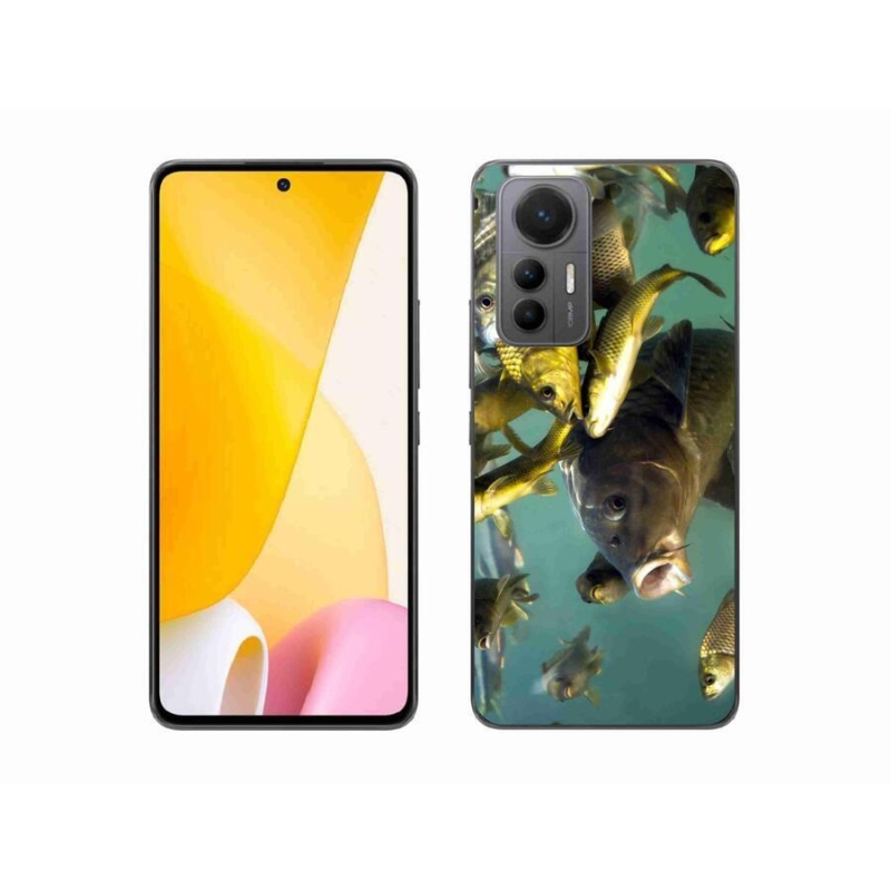 Gelový obal mmCase na mobil Xiaomi 12 Lite - hejno ryb