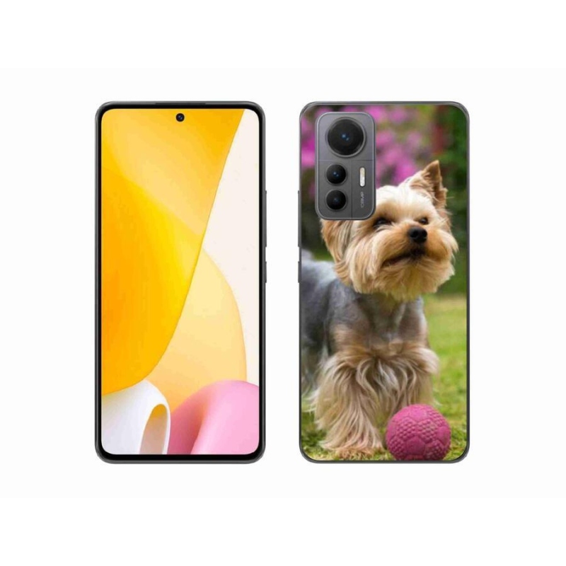 Gelový obal mmCase na mobil Xiaomi 12 Lite - jorkšír 4