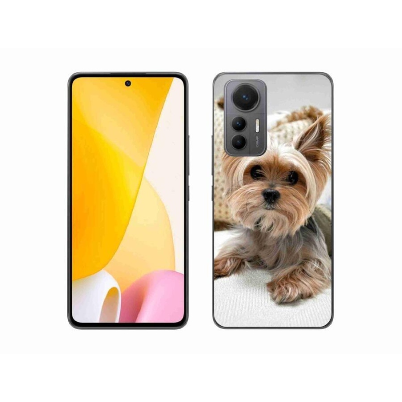 Gelový obal mmCase na mobil Xiaomi 12 Lite - jorkšír 5
