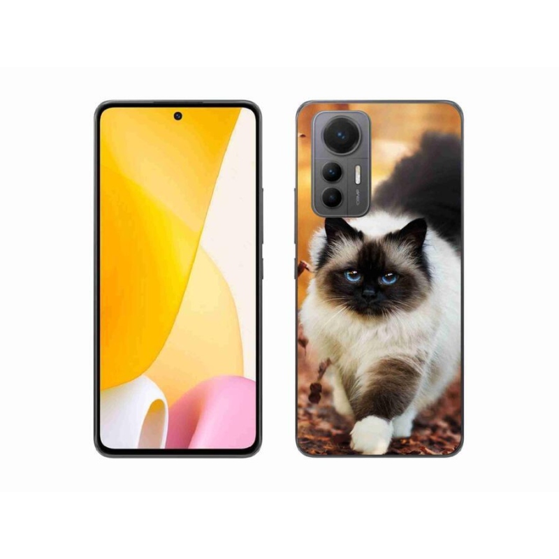 Gelový obal mmCase na mobil Xiaomi 12 Lite - kočka