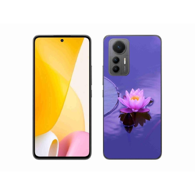 Gelový obal mmCase na mobil Xiaomi 12 Lite - květ na hladině