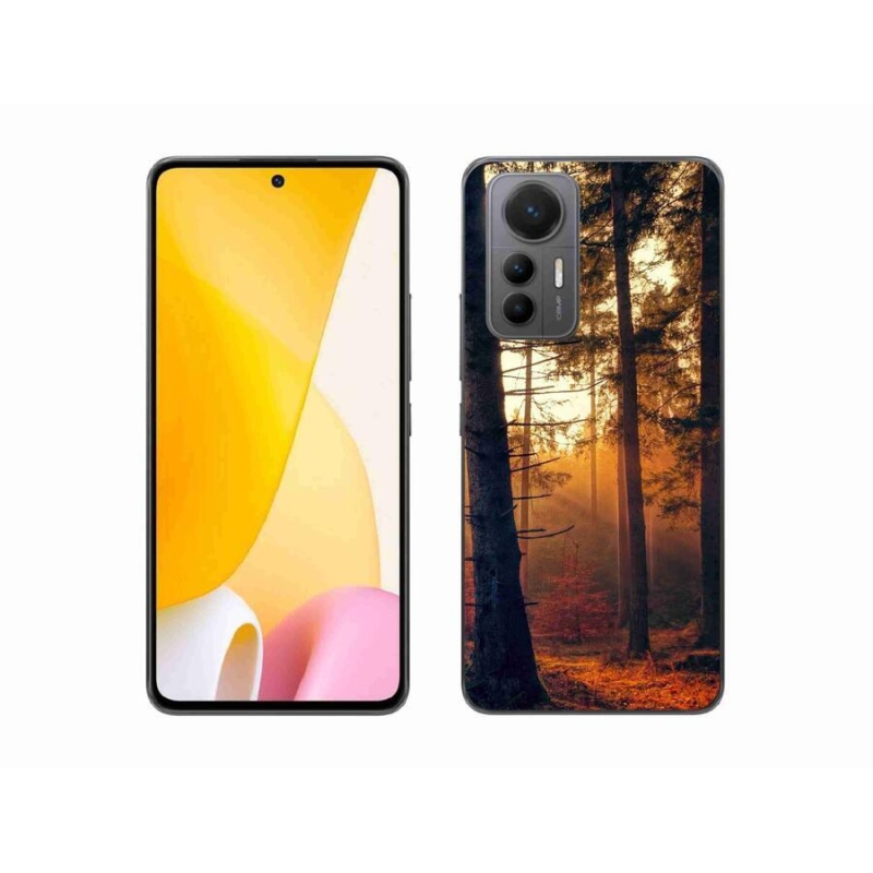Gelový obal mmCase na mobil Xiaomi 12 Lite - les