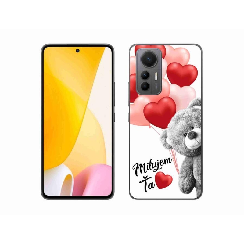 Gelový obal mmCase na mobil Xiaomi 12 Lite - milujem Ťa sk