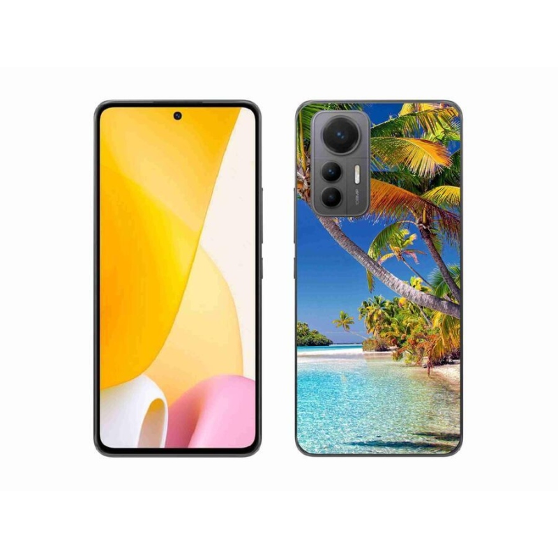 Gelový obal mmCase na mobil Xiaomi 12 Lite - mořská pláž