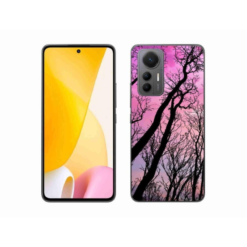 Gelový obal mmCase na mobil Xiaomi 12 Lite - opadané stromy