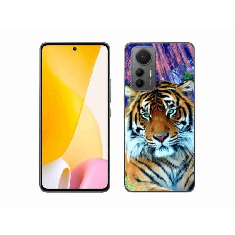 Gelový obal mmCase na mobil Xiaomi 12 Lite - tygr