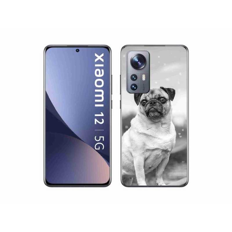 Gelový obal mmCase na mobil Xiaomi 12 - mops