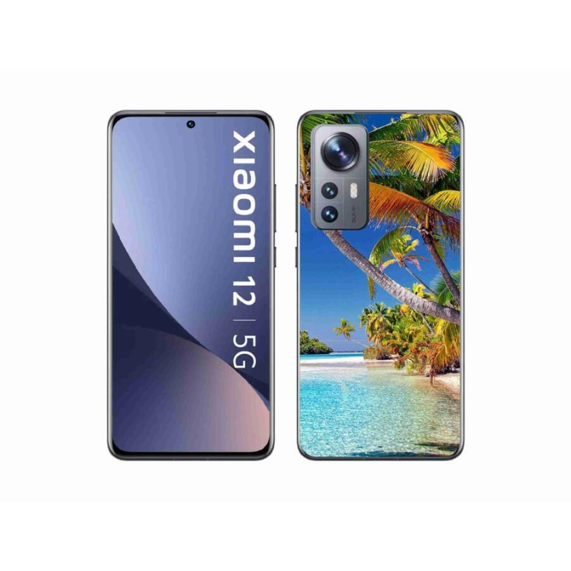 Gelový obal mmCase na mobil Xiaomi 12 - mořská pláž