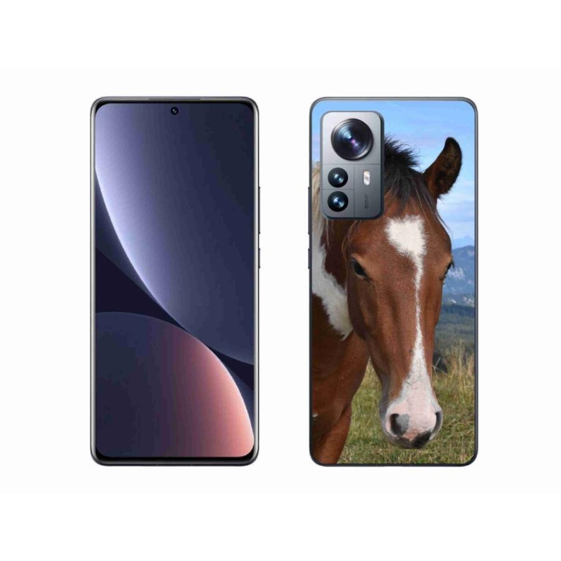 Gelový obal mmCase na mobil Xiaomi 12 Pro - hnědý kůň