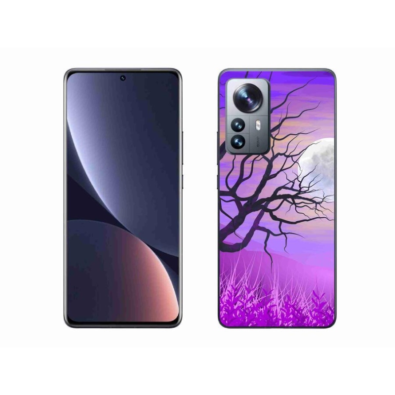 Gelový obal mmCase na mobil Xiaomi 12 Pro - kreslený opadaný strom