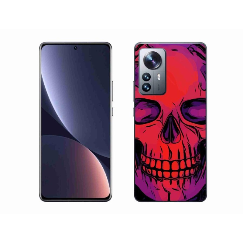 Gelový obal mmCase na mobil Xiaomi 12 Pro - lebka