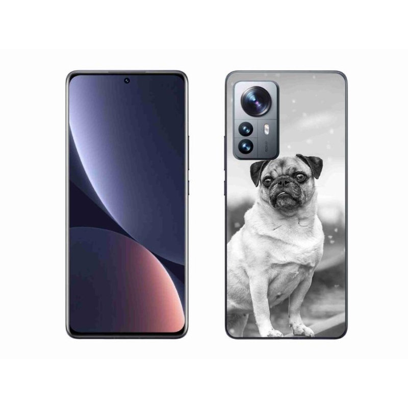 Gelový obal mmCase na mobil Xiaomi 12 Pro - mops
