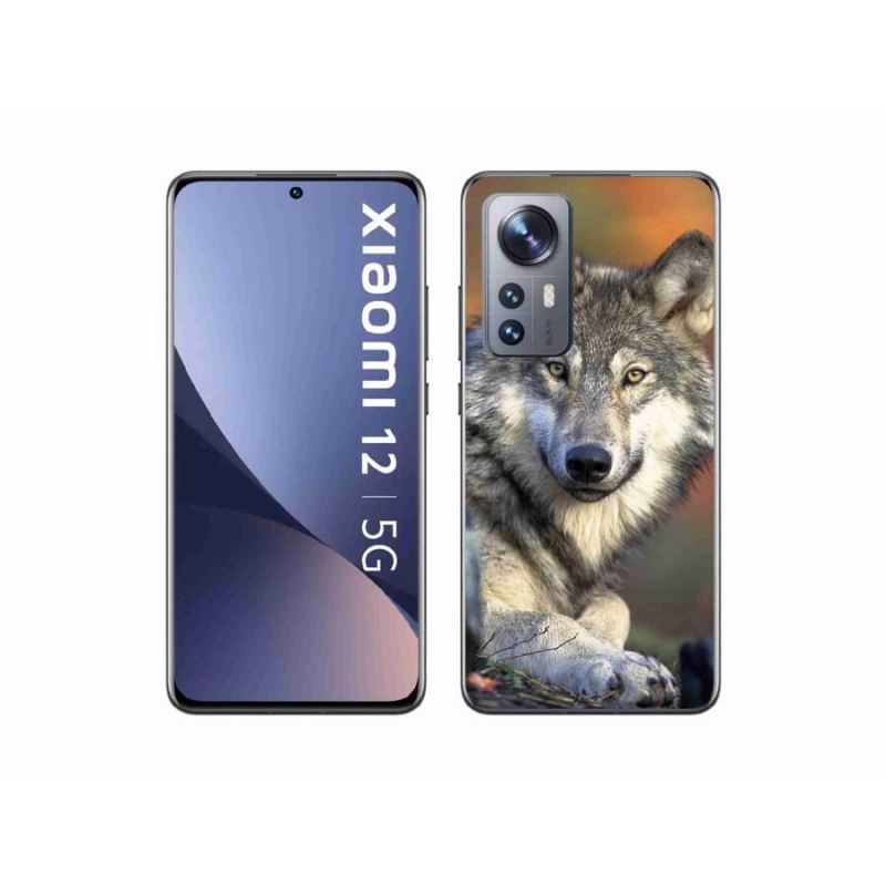Gelový obal mmCase na mobil Xiaomi 12 - vlk