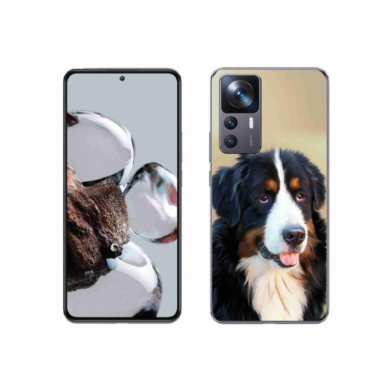 Gelový obal mmCase na mobil Xiaomi 12T - bernský salašnický pes