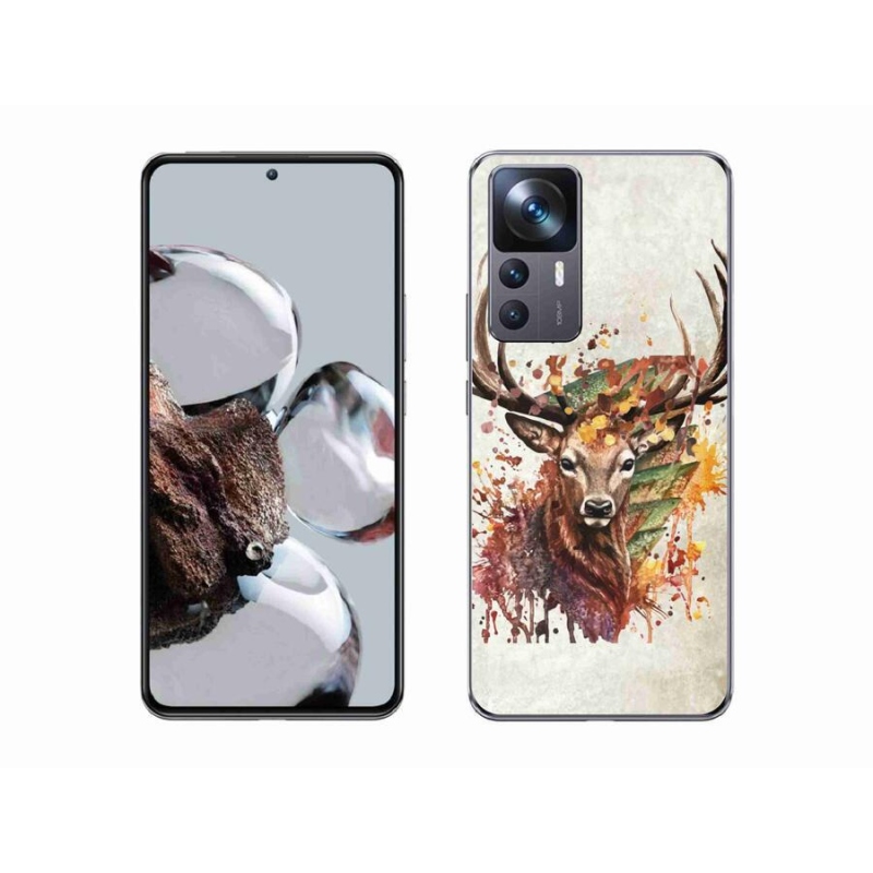 Gelový obal mmCase na mobil Xiaomi 12T - jelen 1