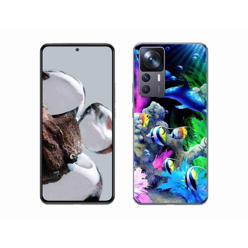 Gelový obal mmCase na mobil Xiaomi 12T - mořský svět