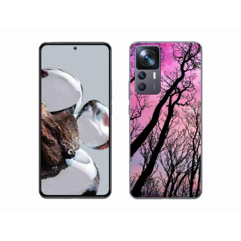 Gelový obal mmCase na mobil Xiaomi 12T - opadané stromy