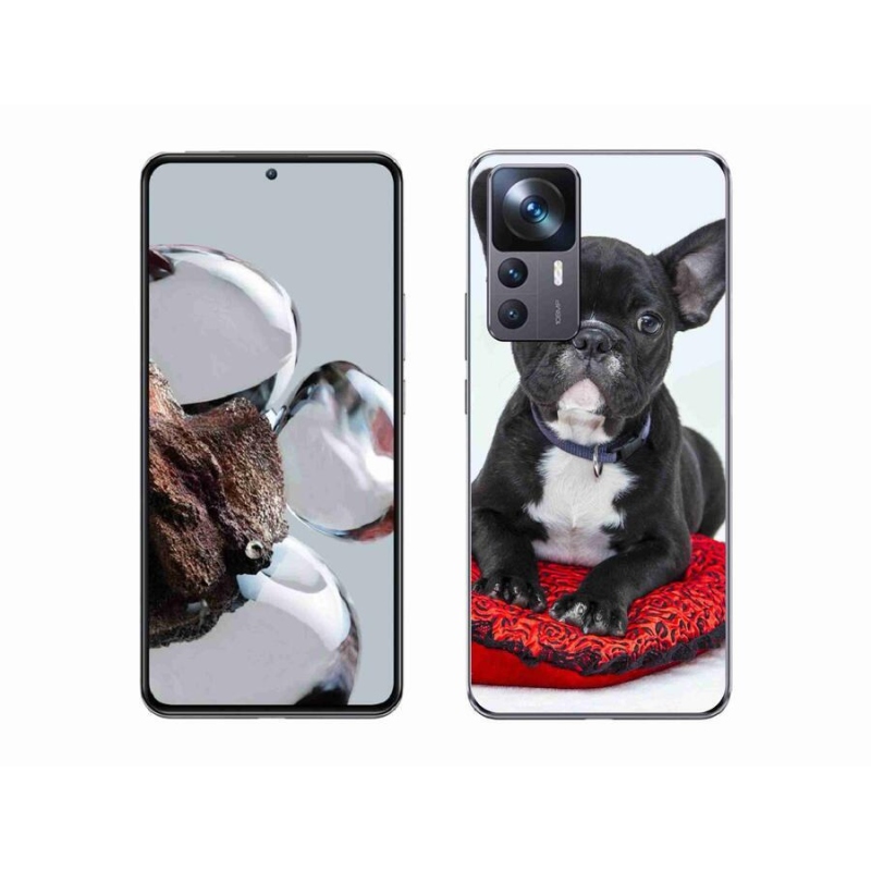 Gelový obal mmCase na mobil Xiaomi 12T Pro - buldok