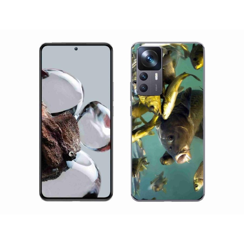 Gelový obal mmCase na mobil Xiaomi 12T Pro - hejno ryb