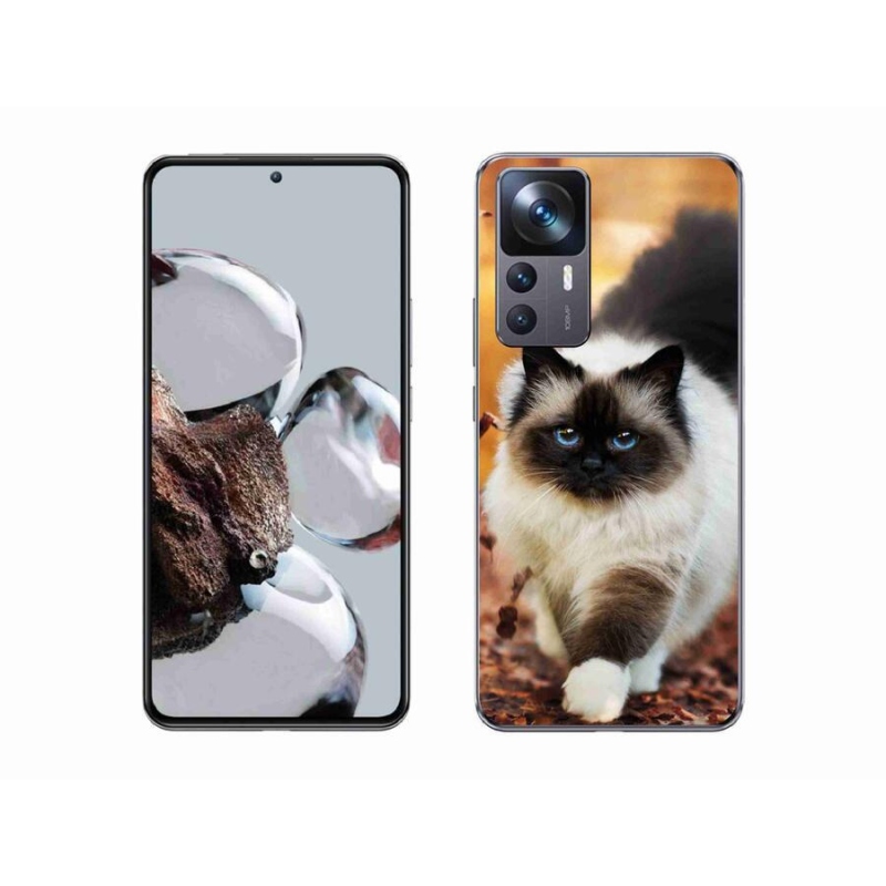 Gelový obal mmCase na mobil Xiaomi 12T Pro - kočka