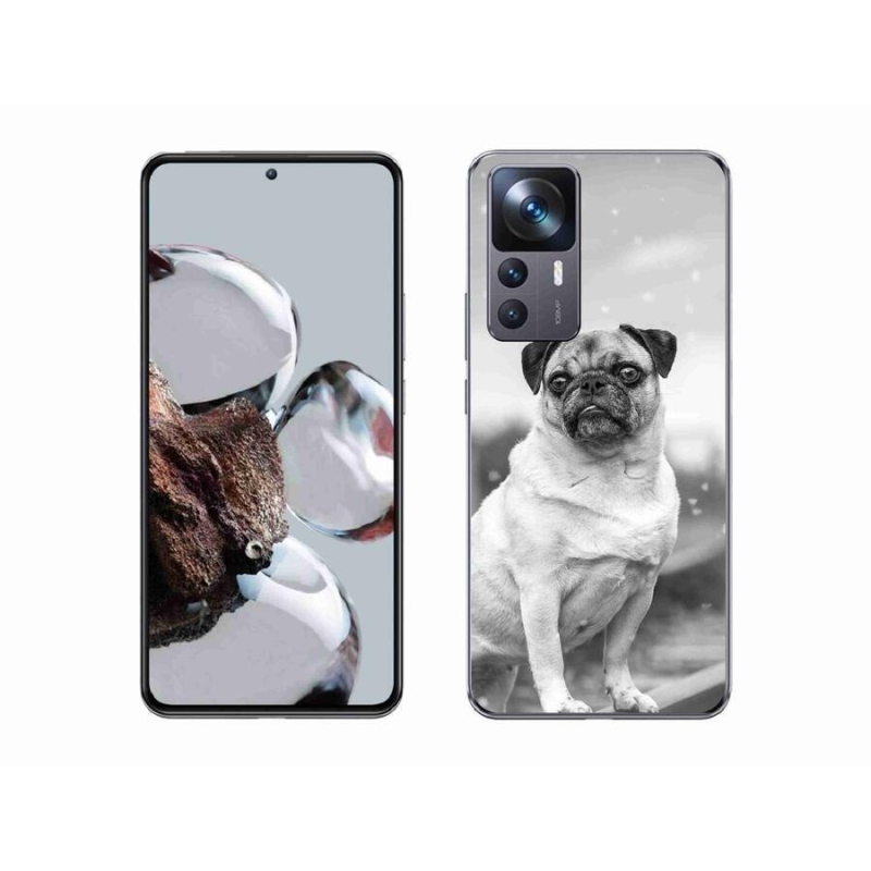 Gelový obal mmCase na mobil Xiaomi 12T Pro - mops