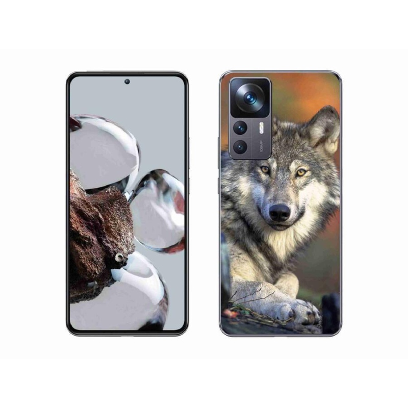 Gelový obal mmCase na mobil Xiaomi 12T Pro - vlk