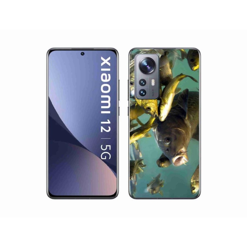 Gelový obal mmCase na mobil Xiaomi 12X - hejno ryb