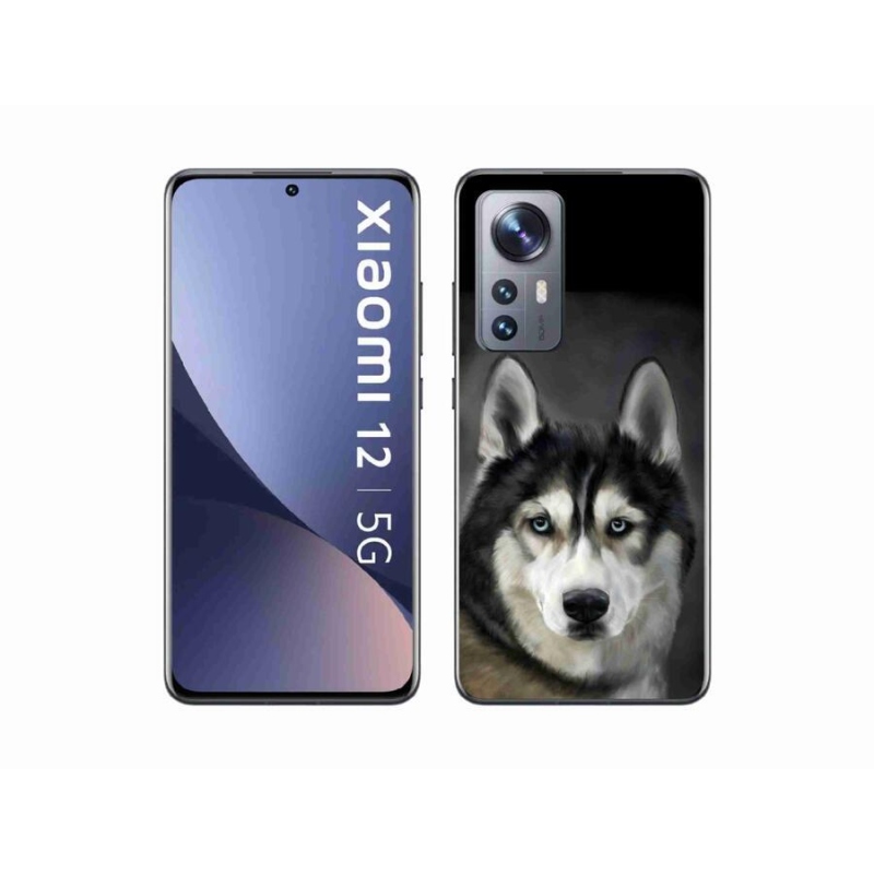 Gelový obal mmCase na mobil Xiaomi 12X - husky