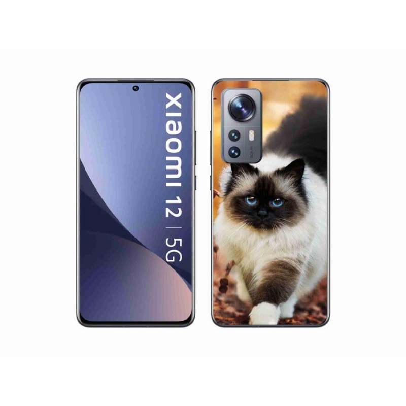 Gelový obal mmCase na mobil Xiaomi 12X - kočka