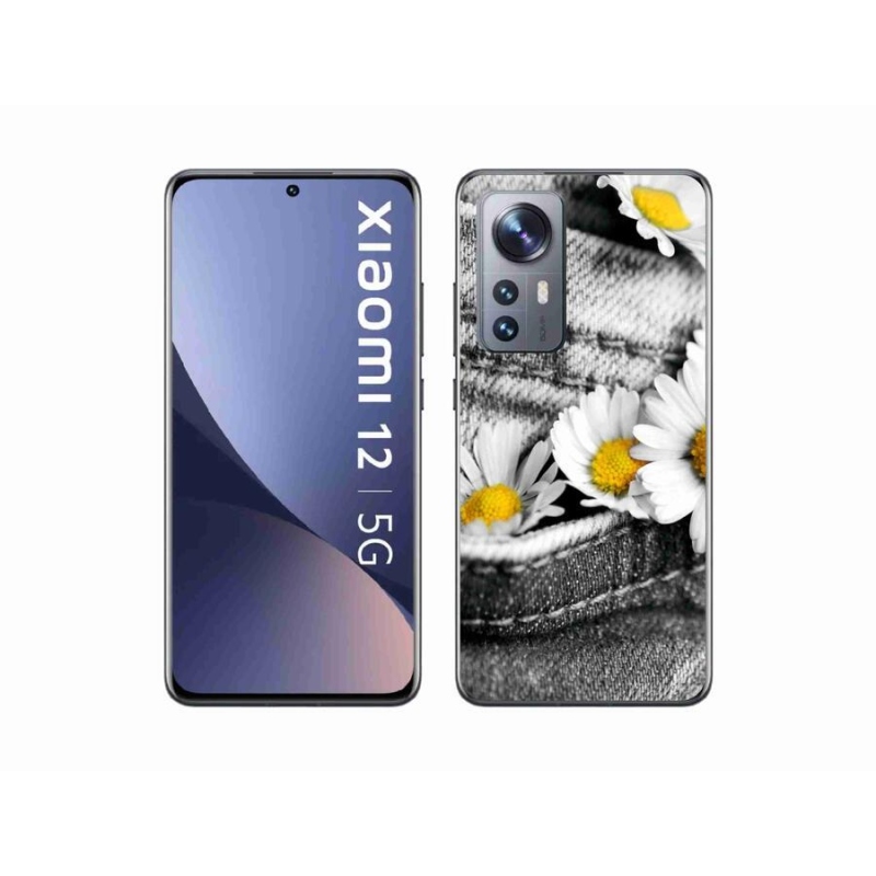 Gelový obal mmCase na mobil Xiaomi 12X - kopretiny