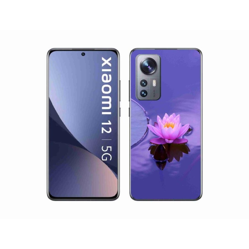 Gelový obal mmCase na mobil Xiaomi 12X - květ na hladině