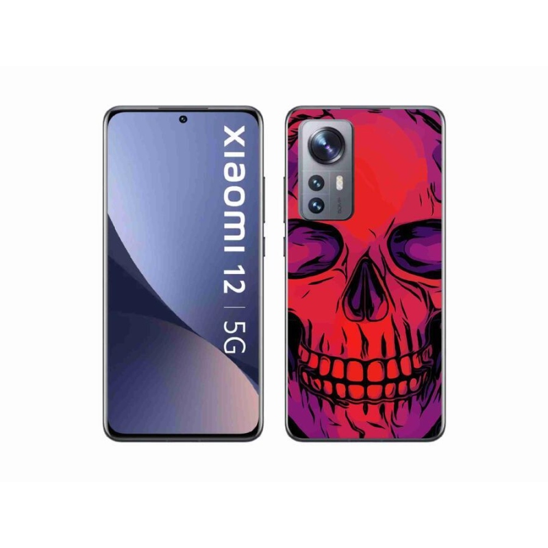 Gelový obal mmCase na mobil Xiaomi 12X - lebka