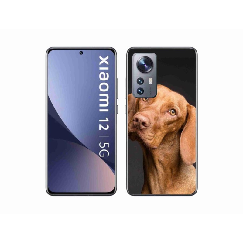 Gelový obal mmCase na mobil Xiaomi 12X - maďarský ohař