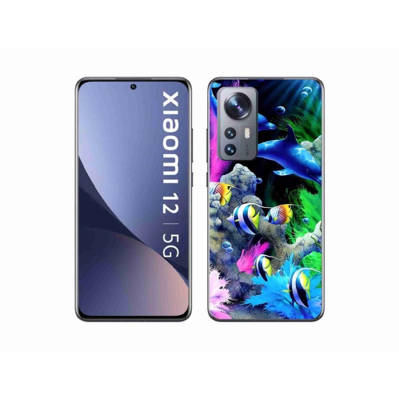 Gelový obal mmCase na mobil Xiaomi 12X - mořský svět