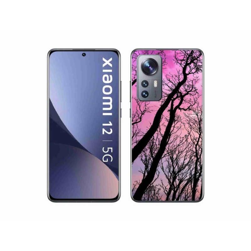 Gelový obal mmCase na mobil Xiaomi 12X - opadané stromy