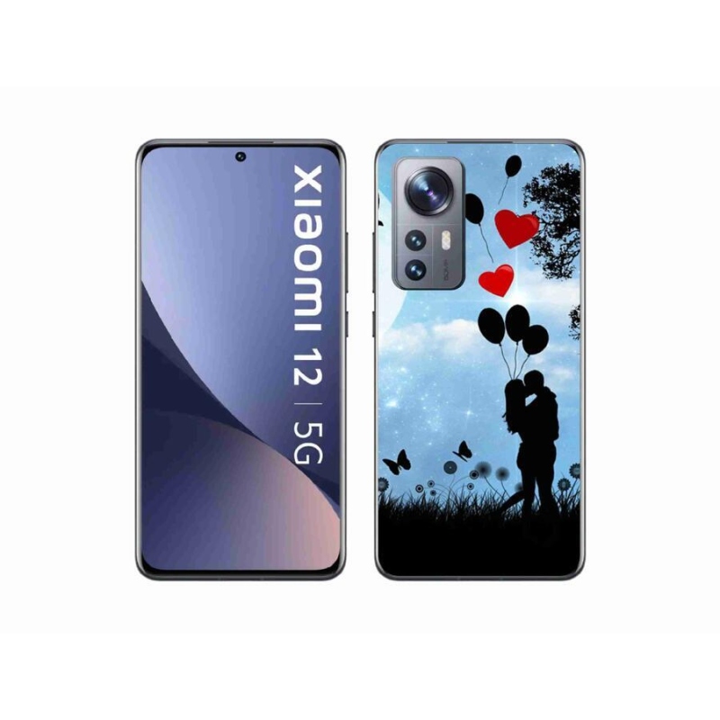 Gelový obal mmCase na mobil Xiaomi 12X - zamilovaný pár