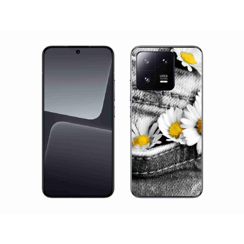 Gelový obal mmCase na mobil Xiaomi 13 - kopretiny