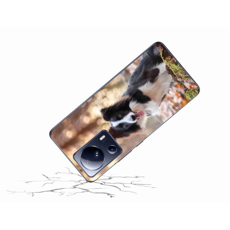 Gelový obal mmCase na mobil Xiaomi 13 Lite - border kolie 1