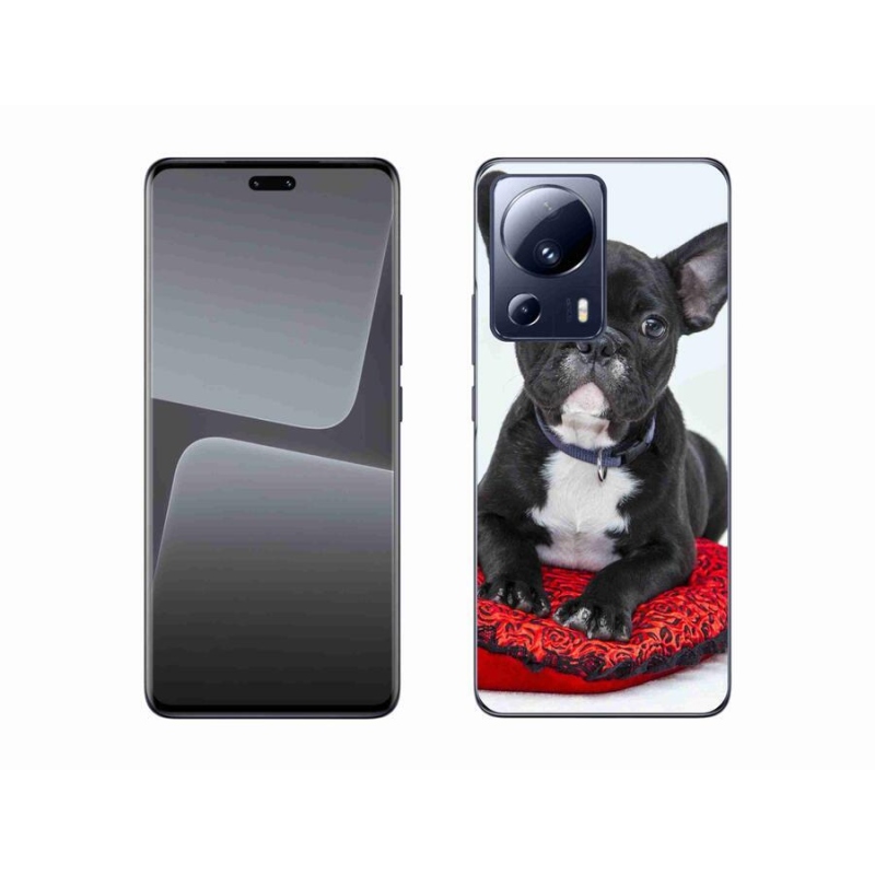 Gelový obal mmCase na mobil Xiaomi 13 Lite - buldok