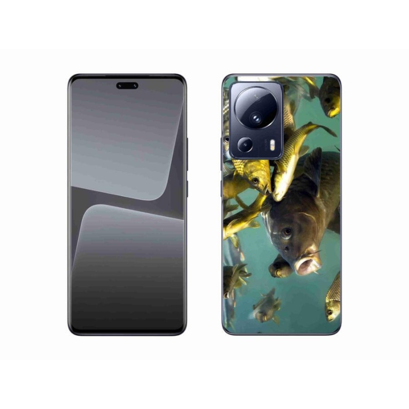 Gelový obal mmCase na mobil Xiaomi 13 Lite - hejno ryb