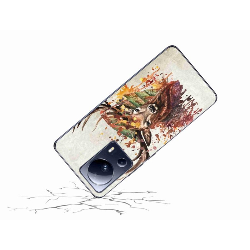 Gelový obal mmCase na mobil Xiaomi 13 Lite - jelen 1