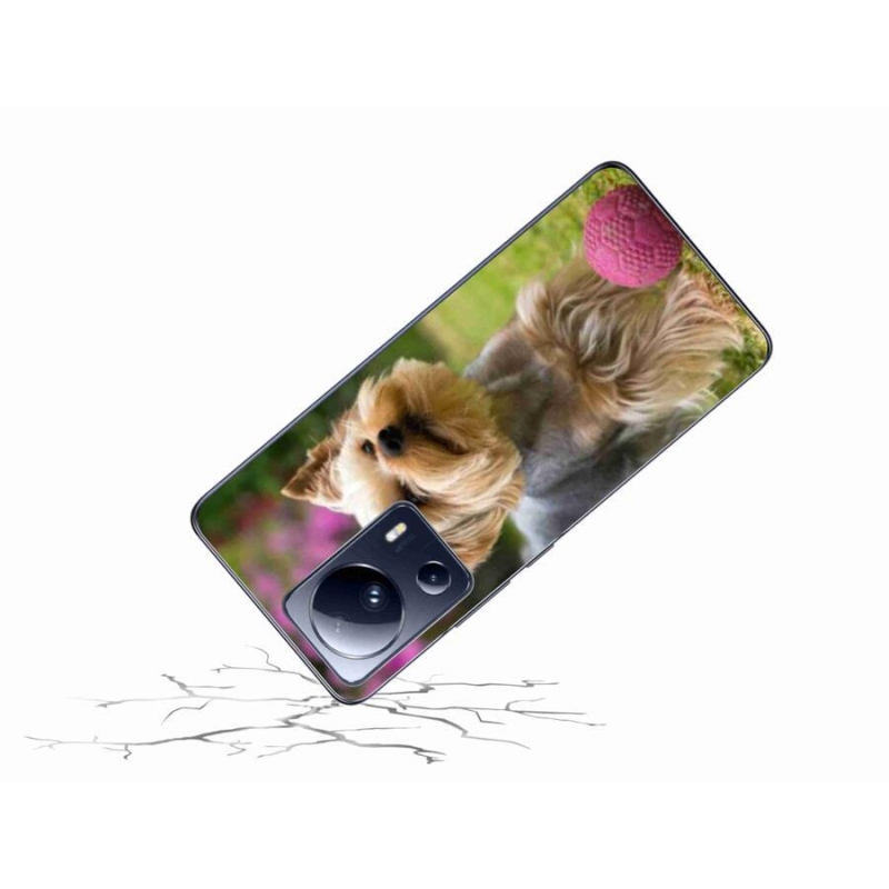 Gelový obal mmCase na mobil Xiaomi 13 Lite - jorkšír 4
