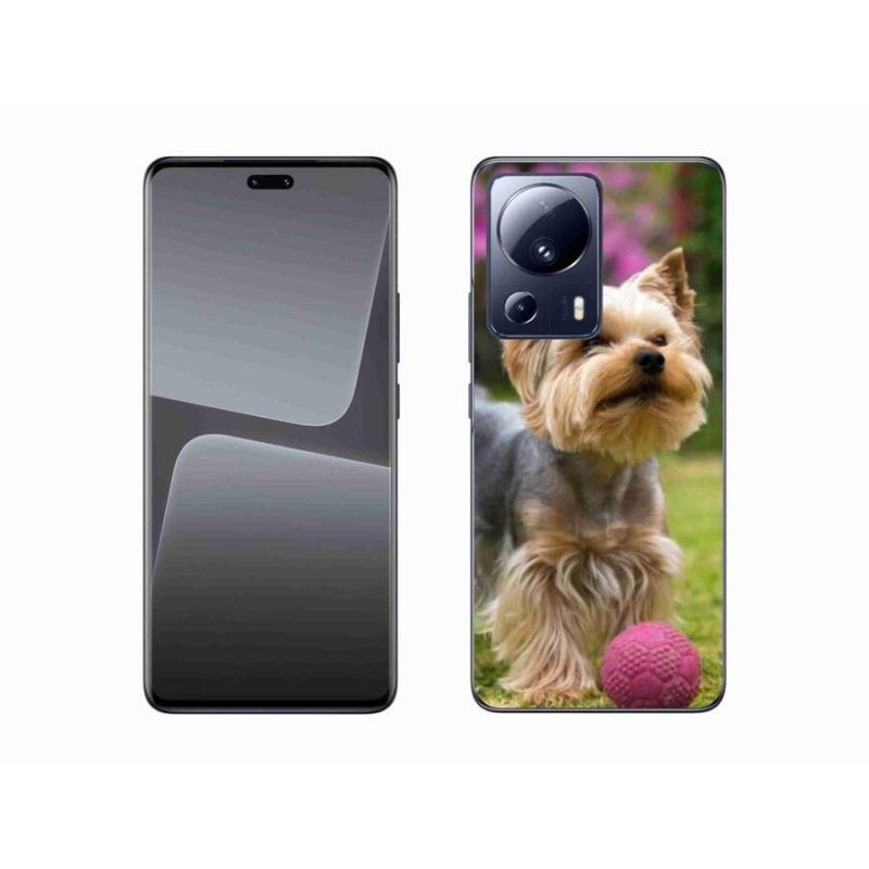 Gelový obal mmCase na mobil Xiaomi 13 Lite - jorkšír 4