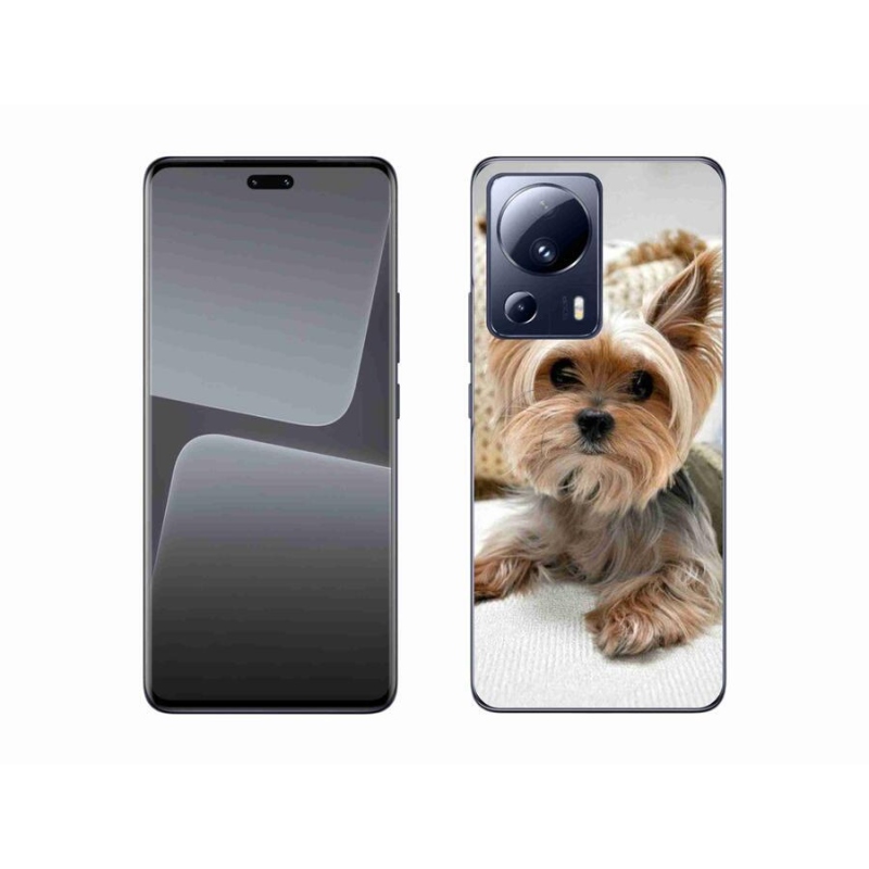 Gelový obal mmCase na mobil Xiaomi 13 Lite - jorkšír 5