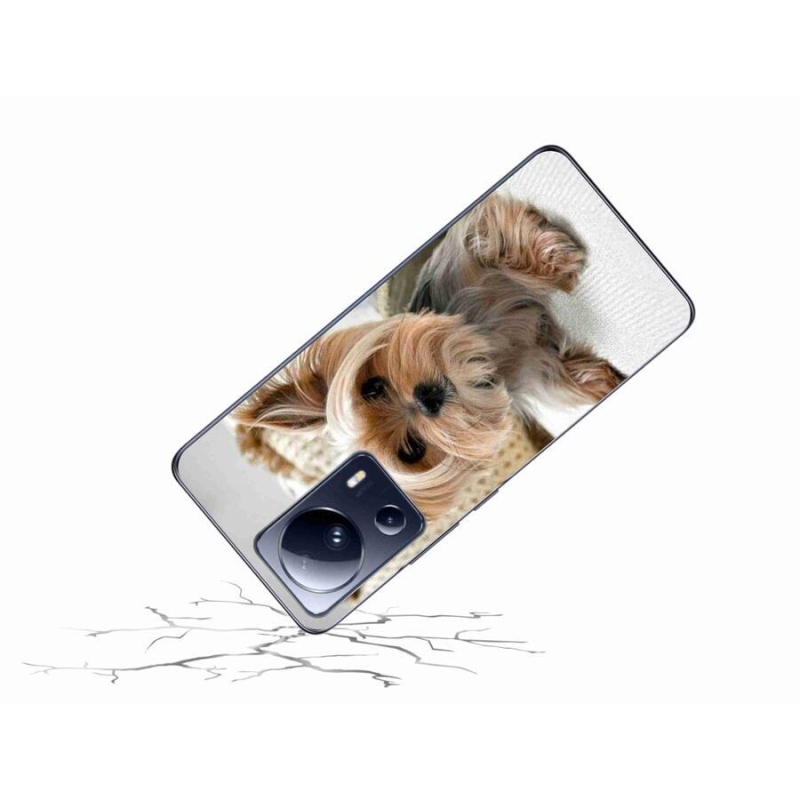 Gelový obal mmCase na mobil Xiaomi 13 Lite - jorkšír 5