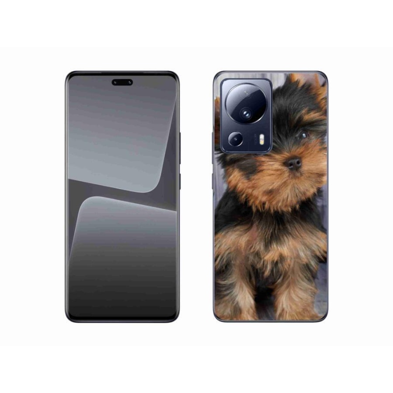 Gelový obal mmCase na mobil Xiaomi 13 Lite - jorkšír 9