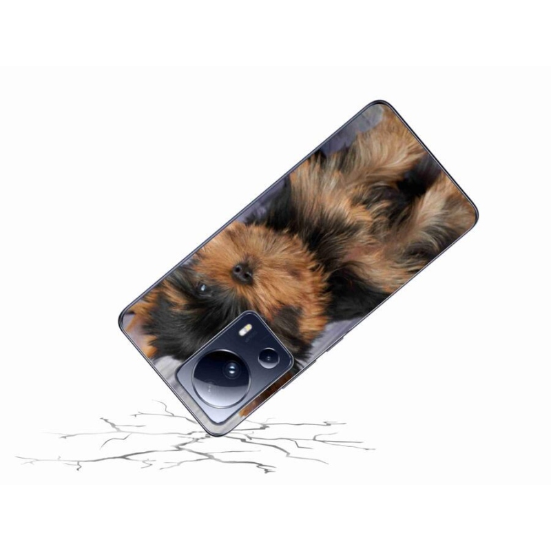 Gelový obal mmCase na mobil Xiaomi 13 Lite - jorkšír 9