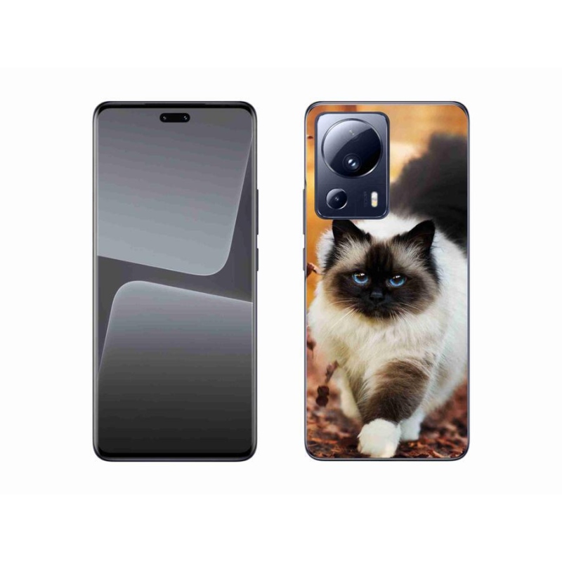 Gelový obal mmCase na mobil Xiaomi 13 Lite - kočka