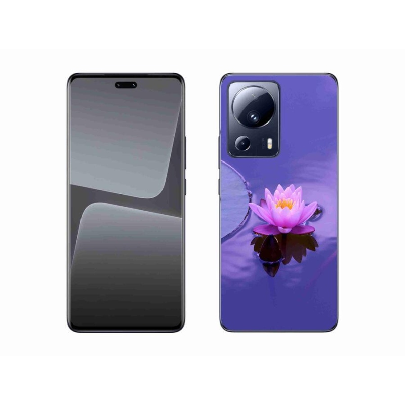 Gelový obal mmCase na mobil Xiaomi 13 Lite - květ na hladině