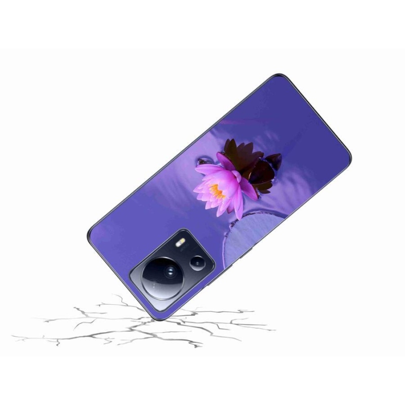 Gelový obal mmCase na mobil Xiaomi 13 Lite - květ na hladině